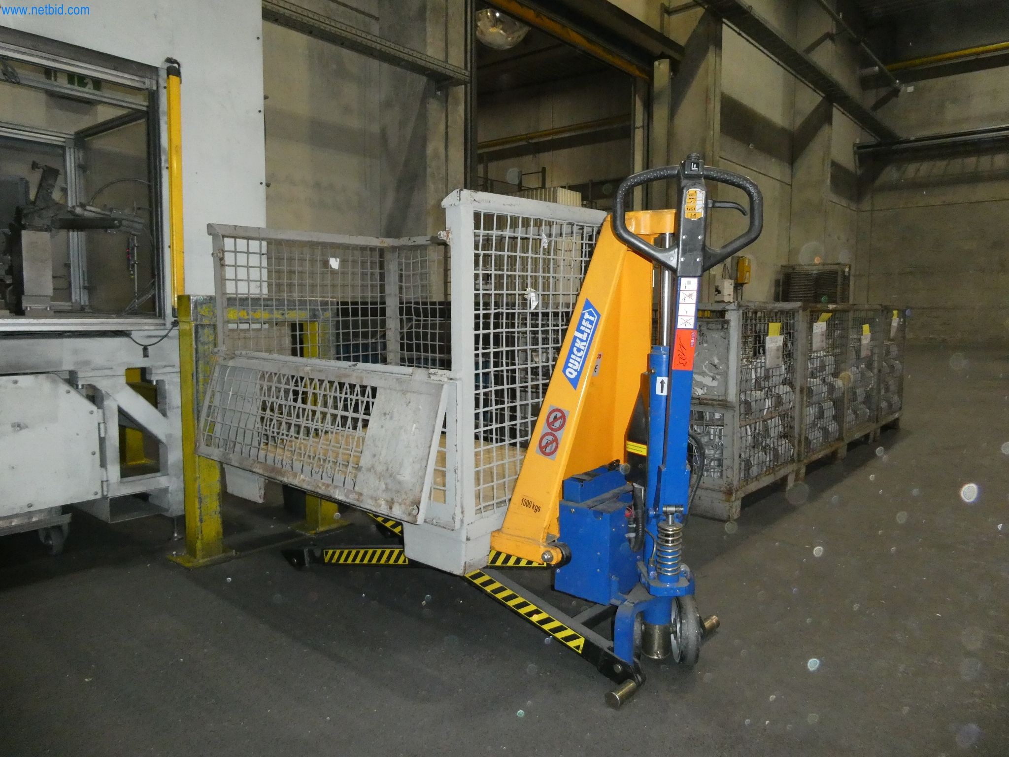 Elektrohydraulik-Scherenhochhubwagen Seco ESGH1000i